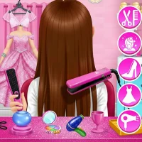 Hair Salon and Dress Up Girl